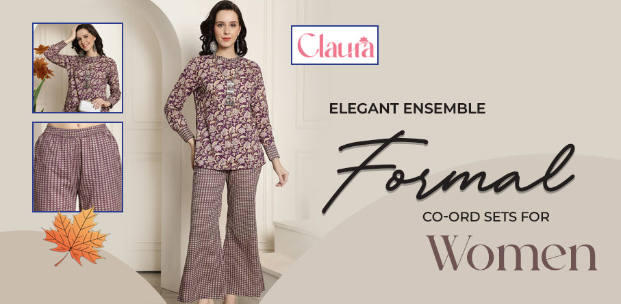 Elegant Ensemble: Formal Co-Ord Sets for Women