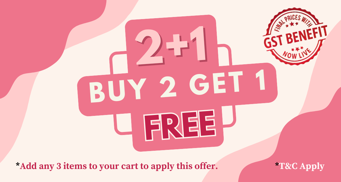 BUY 2 GET 1 FREE